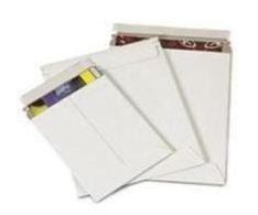 White Self-Seal Booklet Style Paperboard Mailers image