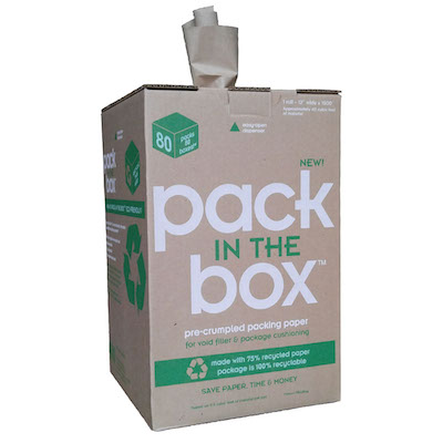 Stuffing Paper in Dispenser image