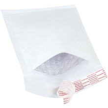 White Self-Seal Bubble Mailers image