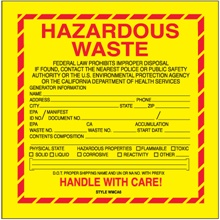 Waste Labels image