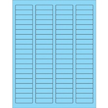 Fluorescent Rectangle Laser Labels image