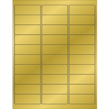 Foil Rectangle Laser Labels image