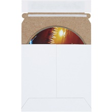 White Self-Seal Flat Mailers image