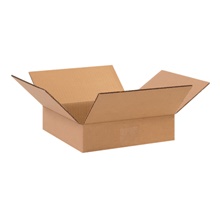 10 x 10 x 2" Flat Corrugated Boxes image