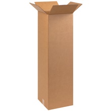 10 x 10 x 30" Tall Corrugated Boxes image