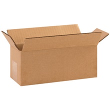 10 x 4 x 4" Long Corrugated Boxes image