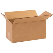 10 x 5 x 5" Long Corrugated Boxes image