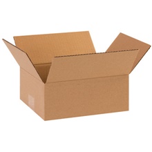 8 x 6 x 2" Flat Corrugated Boxes image