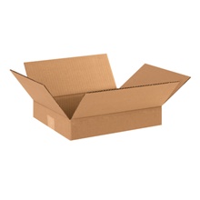 12 x 10 x 2" Flat Corrugated Boxes image