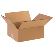 12 x 10 x 5" Flat Corrugated Boxes image