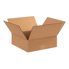 12 x 12 x 4" Flat Corrugated Boxes image