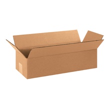 12 x 4 x 4" Long Corrugated Boxes image