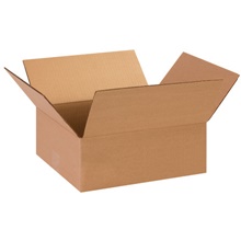 13 x 11 x 5" Flat Corrugated Boxes image