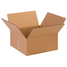 13 x 13 x 6" Flat Corrugated Boxes image