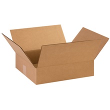 14 x 12 x 3" Flat Corrugated Boxes image