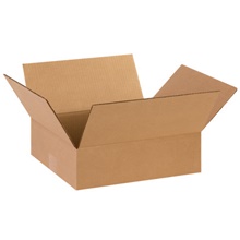 14 x 12 x 4" Flat Corrugated Boxes image