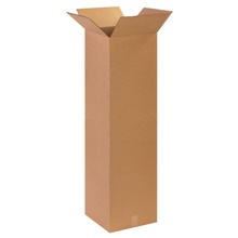 14 x 14 x 48" Tall Corrugated Boxes image
