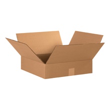 15 x 15 x 4" Flat Corrugated Boxes image