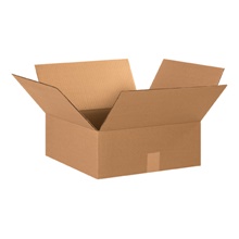 15 x 15 x 6" Flat Corrugated Boxes image