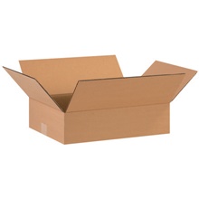 16 x 12 x 4" Flat Corrugated Boxes image