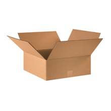 16 x 16 x 6" Flat Corrugated Boxes image