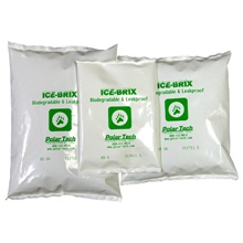 8 x 6 x 1 1/4" - 24 oz. Ice-Brix® Biodegradable Packs image