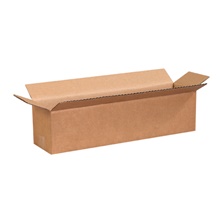 16 x 4 x 4" Long Corrugated Boxes image