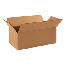 16 x 8 x 6" Long Corrugated Boxes image