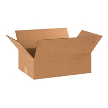 18 x 12 x 6" Flat Corrugated Boxes image