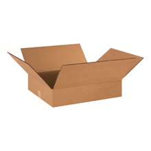 18 x 16 x 4" Flat Corrugated Boxes image