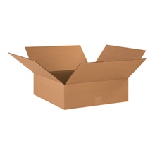 18 x 18 x 6" Flat Corrugated Boxes image