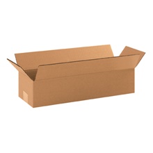 19 x 6 x 4" Long Corrugated Boxes image