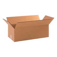 18 x 8 x 4" Long Corrugated Boxes image