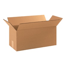 17 x 8 x 8" Long Corrugated Boxes image