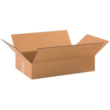 19 x 12 x 3" Flat Corrugated Boxes image