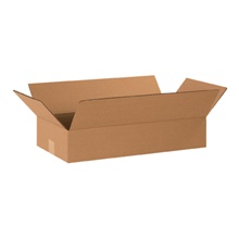 20 x 10 x 4" Flat Corrugated Boxes image