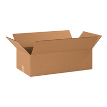 20 x 10 x 6" Long Corrugated Boxes image