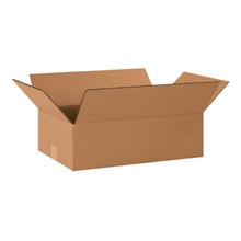 20 x 12 x 6" Flat Corrugated Boxes image