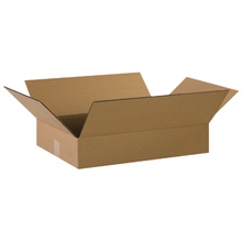 20 x 14 x 3" Flat Corrugated Boxes image