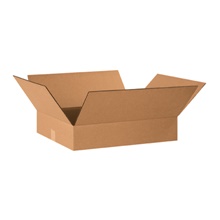 20 x 16 x 4" Flat Corrugated Boxes image