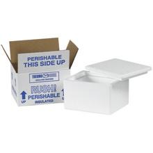 6 x 4 1/2 x 3" Insulated Shipping Kit image
