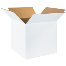 20 x 20 x 20" White Corrugated Boxes image