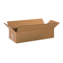 20 x 8 x 4" Long Corrugated Boxes image