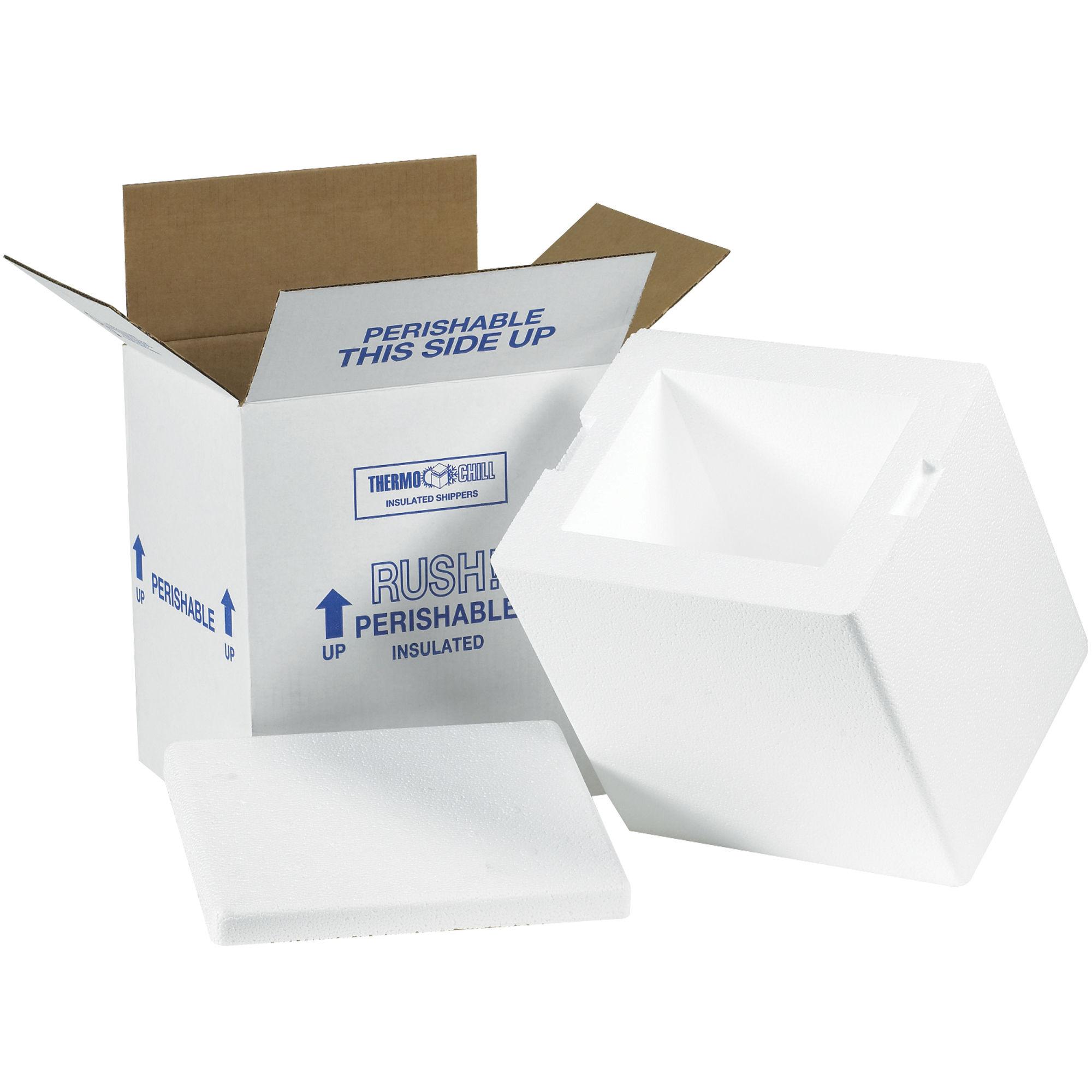 8 x 6 x 9" Insulated Shipper - 1 1/2" Thickness image