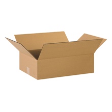 22 x 14 x 4" Flat Corrugated Boxes image