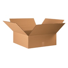 22 x 22 x 8" Flat Corrugated Boxes image