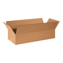 24 x 10 x 4" Flat Corrugated Boxes image