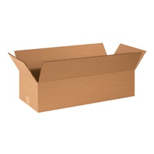 24 x 10 x 6" Flat Corrugated Boxes image