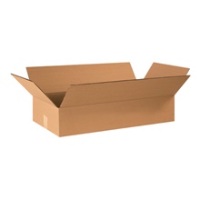 24 x 12 x 4" Flat Corrugated Boxes image