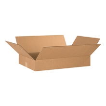 24 x 16 x 4" Flat Corrugated Boxes image